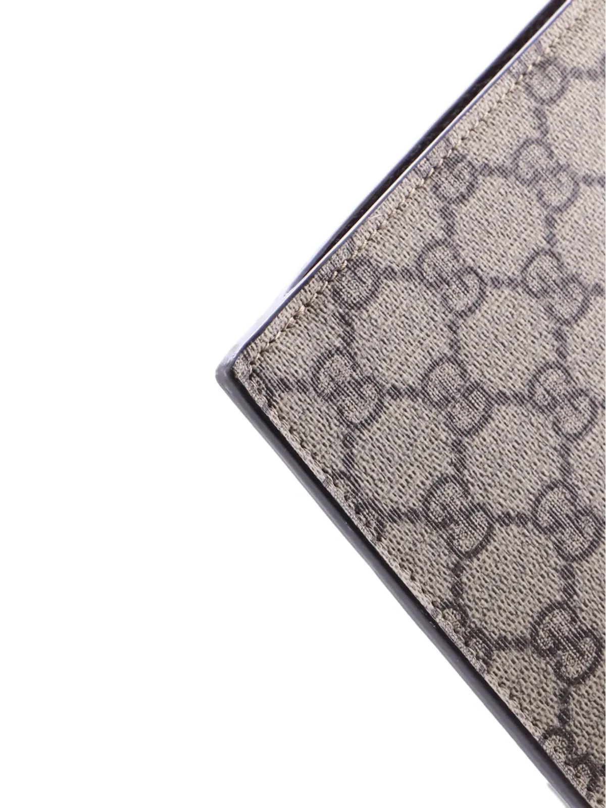 Gucci ビンテージ ネオヴィンテージ ウィストレットポーチ GG コーティッドキャンバス クラッチバッグ - ネュートラルカラー - 画像4