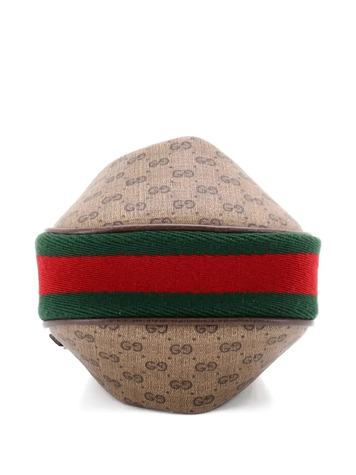 Gucci ビンテージ アタッシュショルダーバッグ ミニ GGコーティッドキャンバス ホーボーバッグ - ニュートラルカラー - 画像5