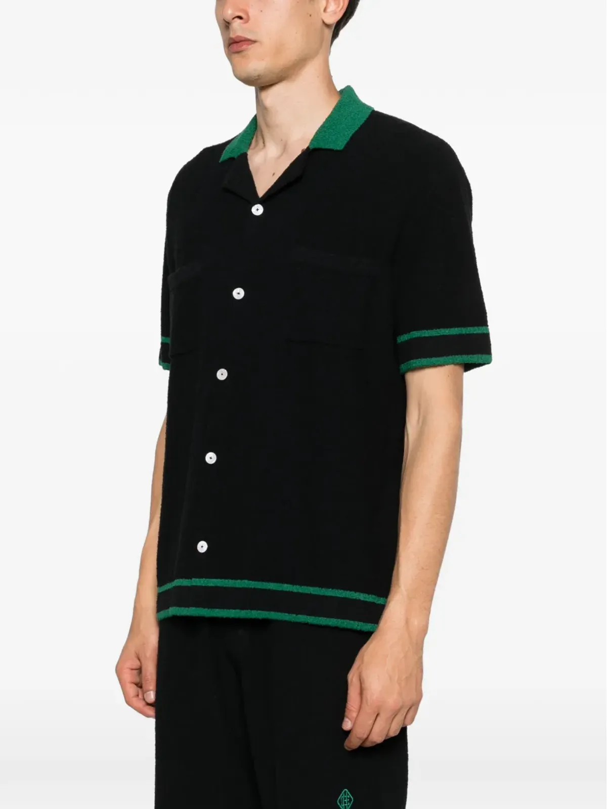 CHÉ Armando ブークレ編みシャツ - 画像3