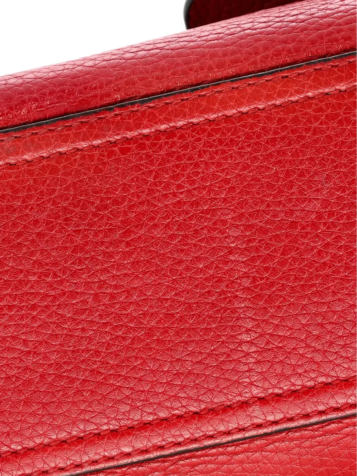 Gucci ビンテージ GG Marmont トップハンドルバッグ レザー ミニサッチェル - 画像5