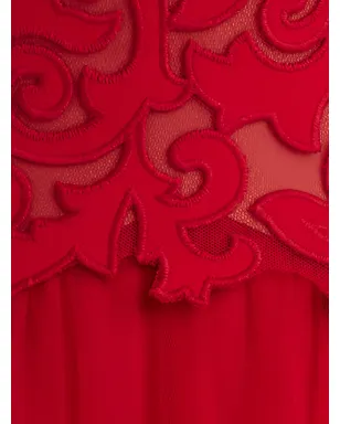 Tadashi Shoji ワンショルダーフローラルマキシドレス - サムネイル5