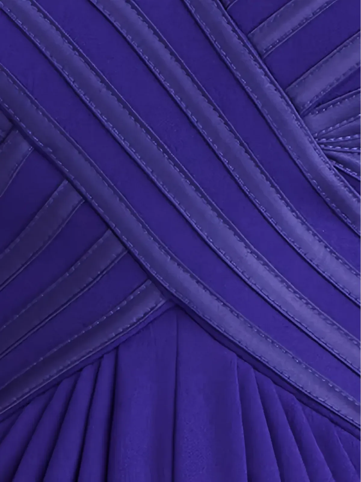 Tadashi Shoji ストラップレスプリーツマキシドレス - 画像5