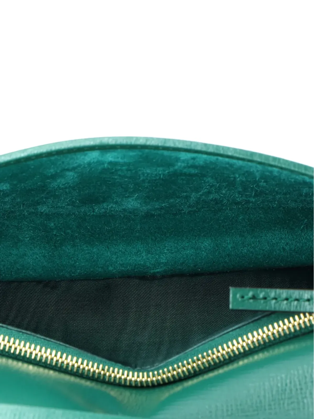 Gucci ビンテージ Horsebit 1955 チェーンウォレット レザー クロスボディバッグ - グリーン - 画像4