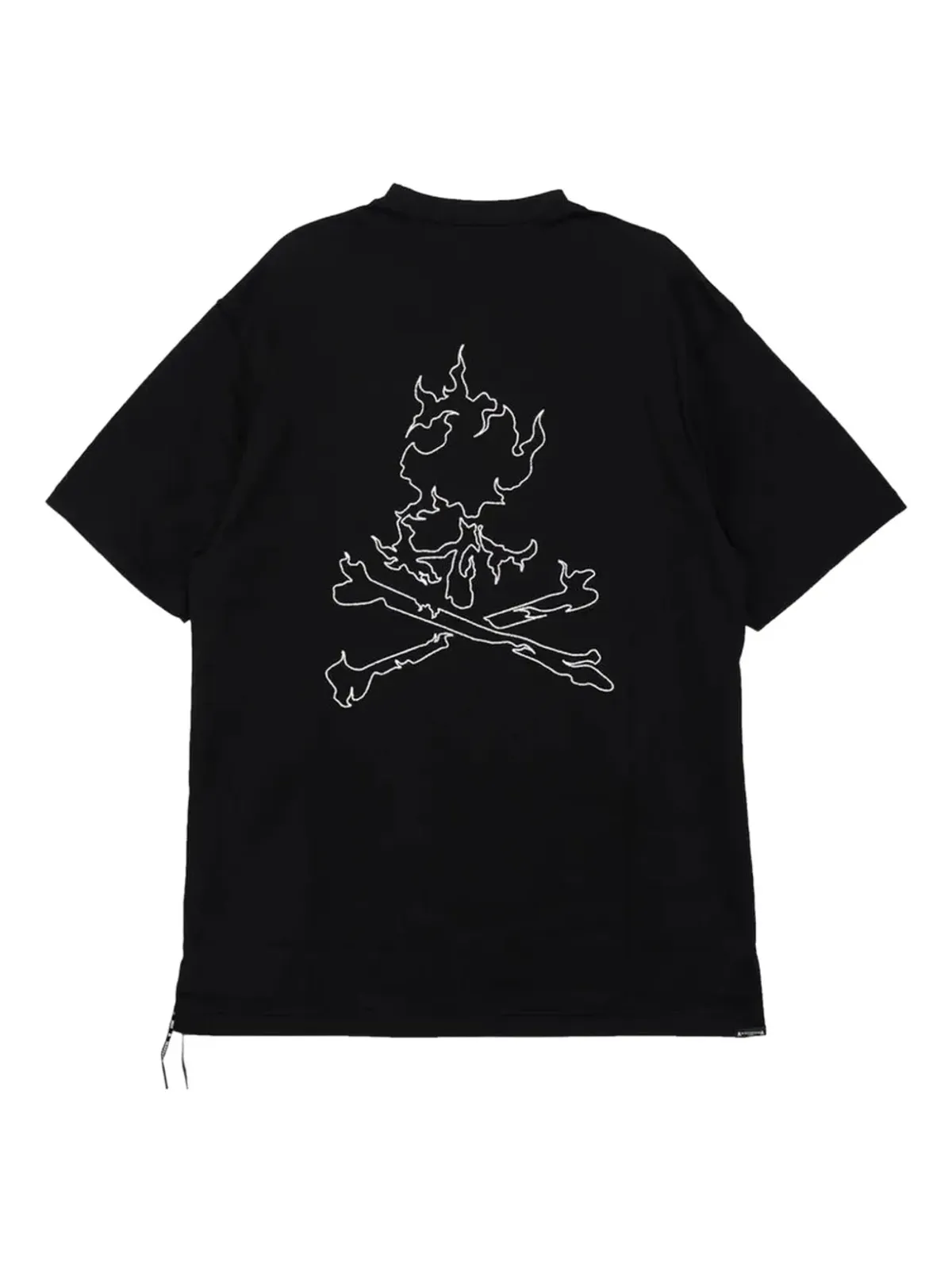 Mastermind Japan グラスビーズ入り 半袖 Tシャツ - ブラック - 画像2