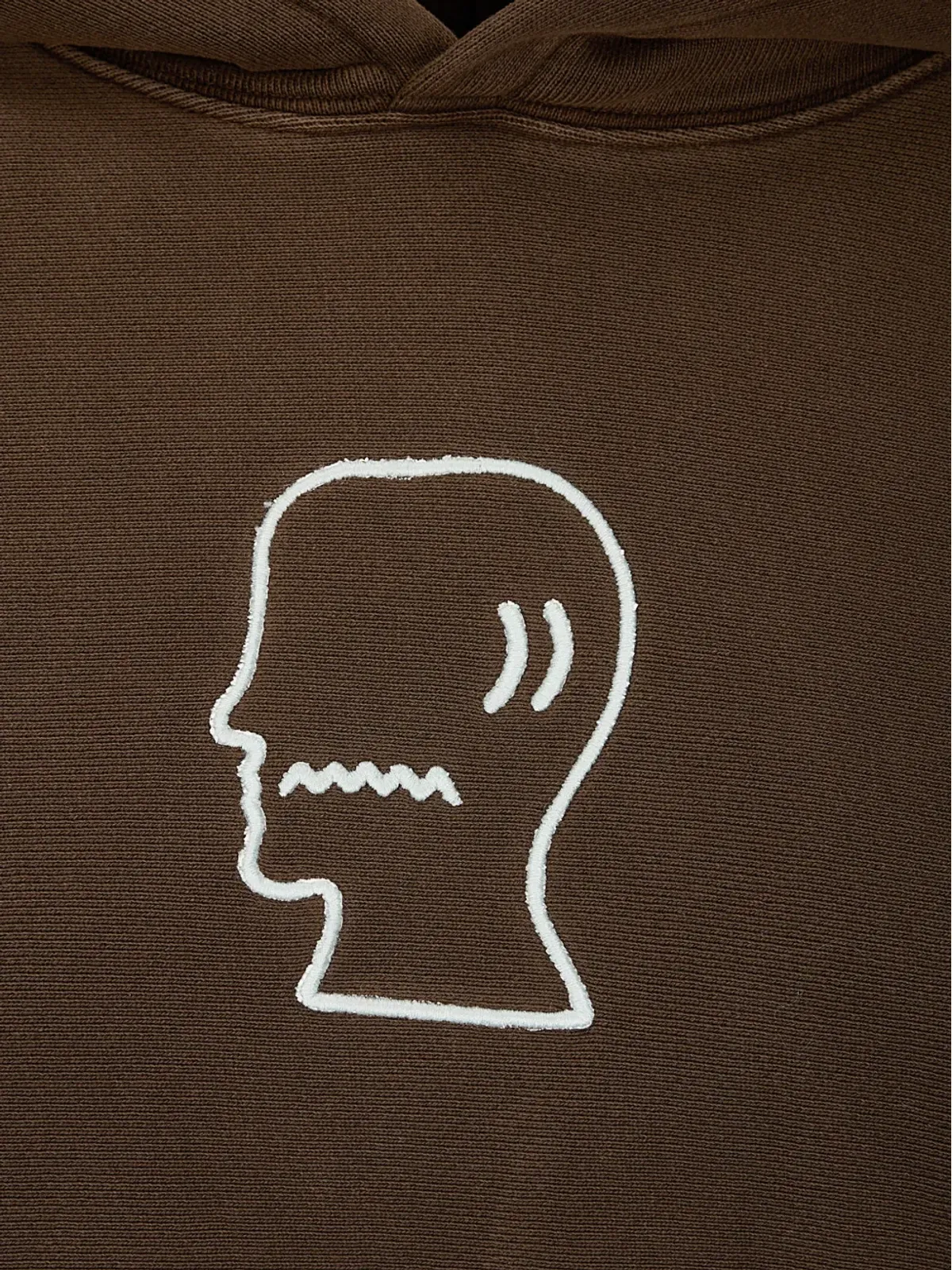 Brain Dead 刺繍ロゴ付きフーディー - 画像3