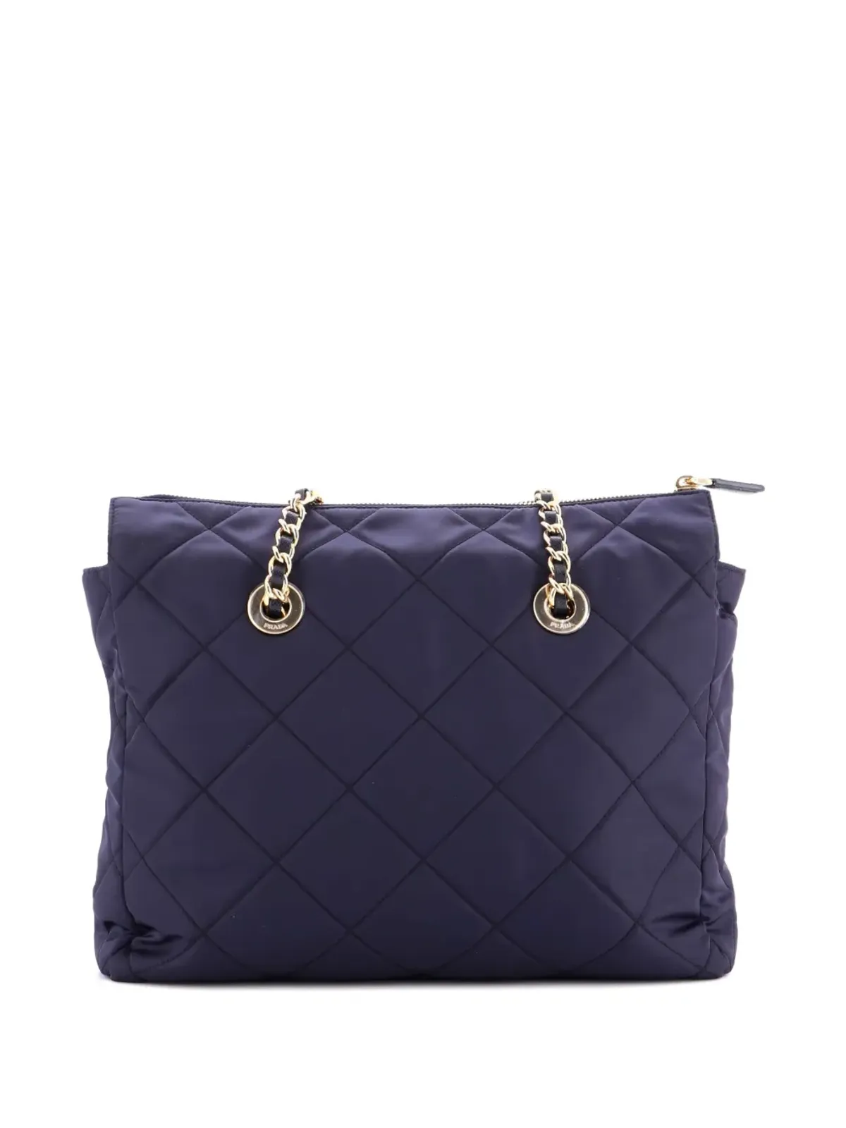 Prada ビンテージ Re-Edition 1995 チェーンキルテッド Re-Nylon トートバッグ - 画像2