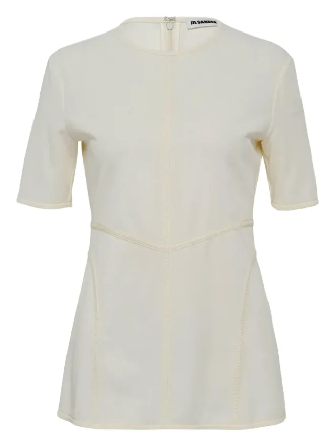Jil Sander Jil Sander ジップファスナー付きブラウスの商品画像
