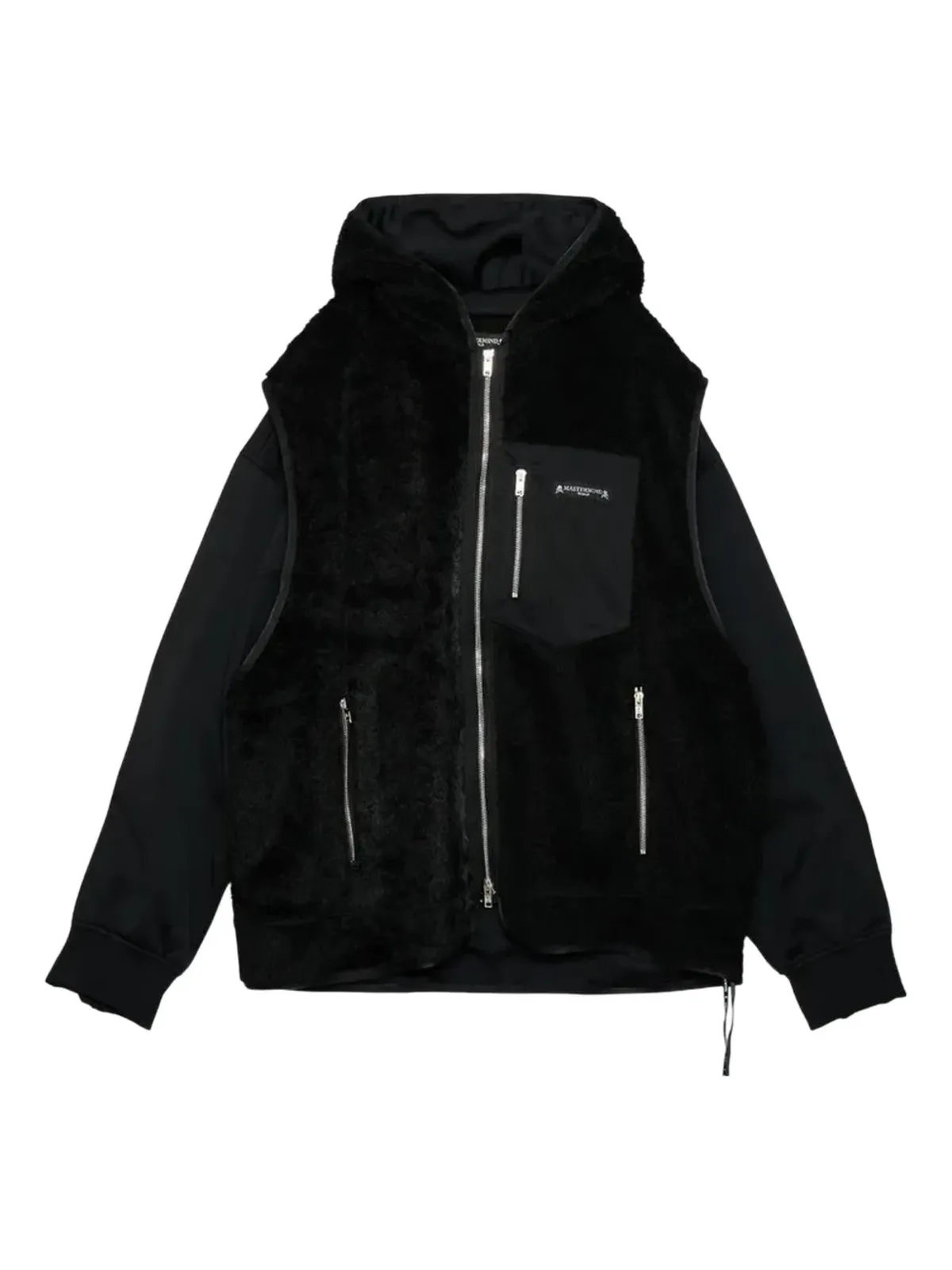 Mastermind Japan レイヤードフード付きジャケット - 画像1