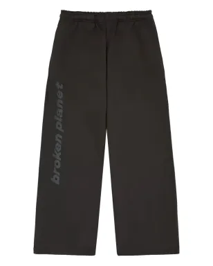 BROKEN PLANET Repair Service elastic-waist track pants - Black - サムネイル1