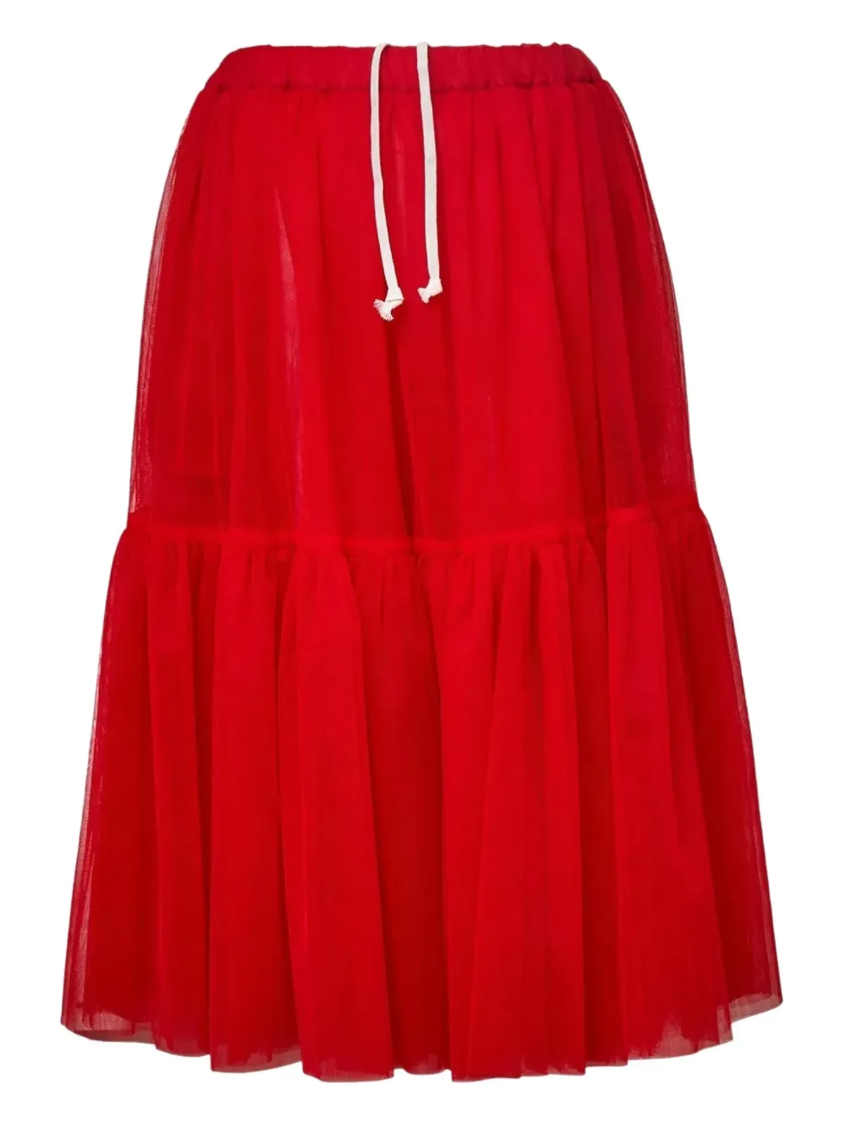 Comme Des Garçons Girl Teiban midi skirt - Red - 画像1