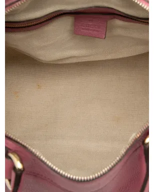 Gucci ビンテージ 2000-2015 ミディアム・ペブルド・カーフスキン ソーホー・ボストンバッグ - サムネイル5