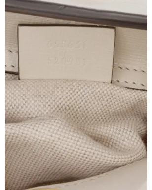 Gucci Pre-Owned ミニレザー バンブー GG Diana サッチェル - グリーン - サムネイル5