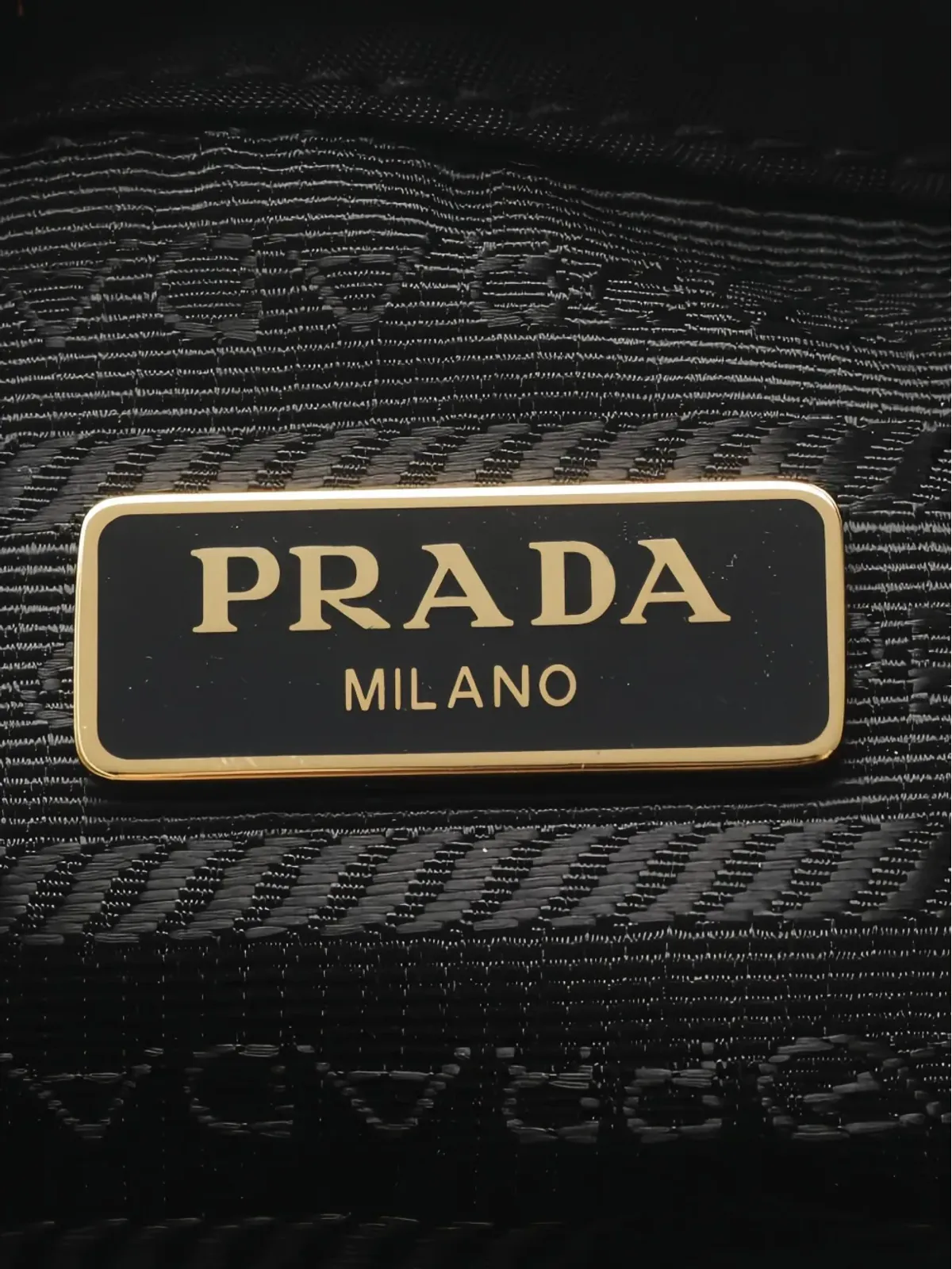 Prada ビンテージ バケットバッグ ブラック - 画像4