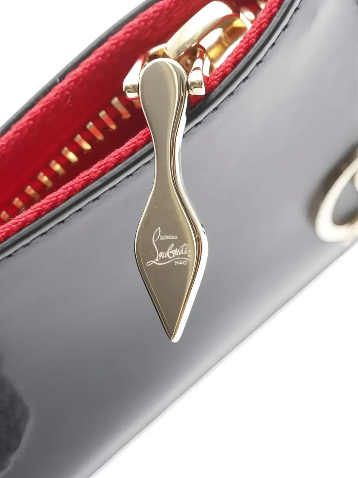 Christian Louboutin Pre-Owned 2020s ジップ付きレザー カードホルダー - 画像5