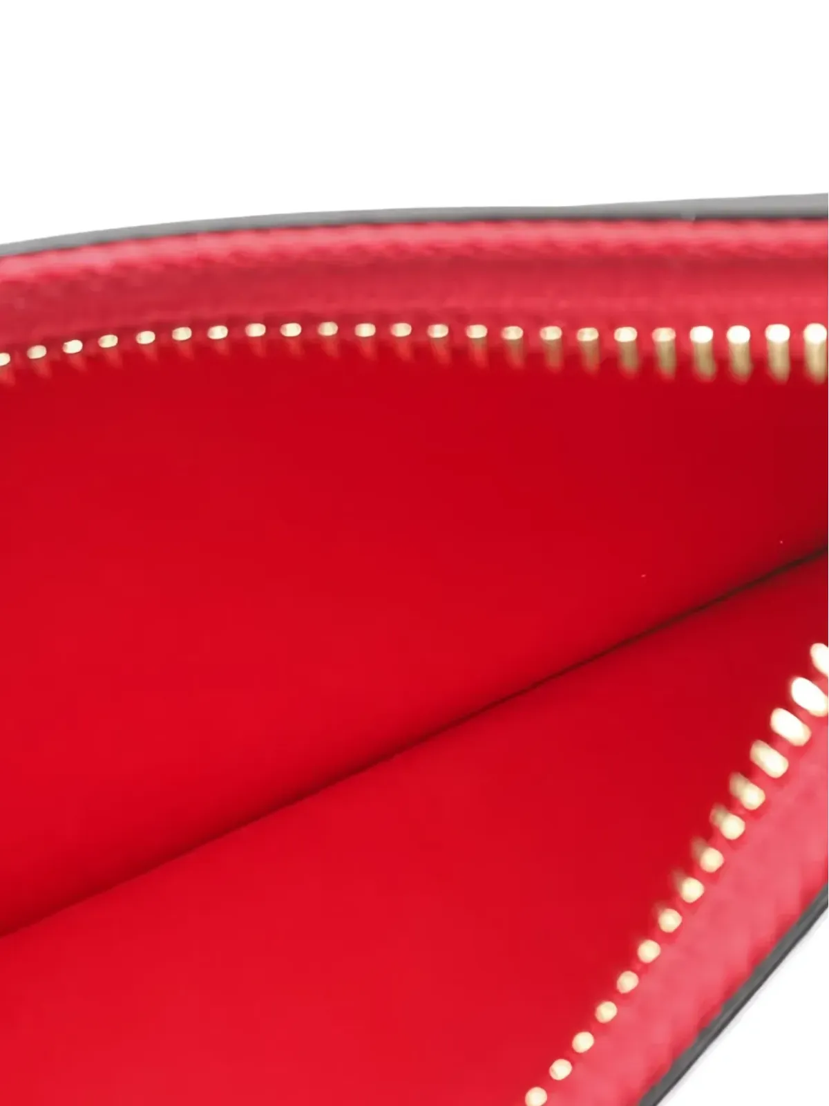 Christian Louboutin Pre-Owned 2020s ジップ付きレザー カードホルダー - 画像4