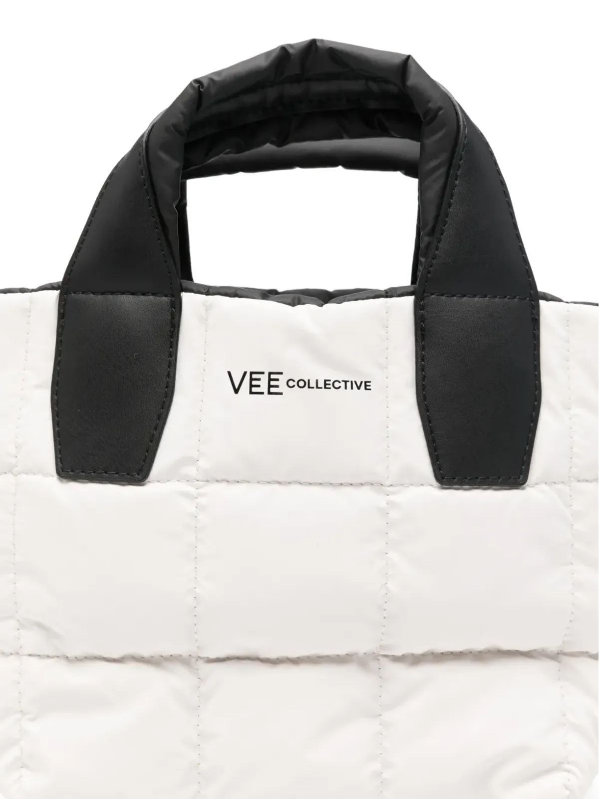 VeeCollective Porter キルテッドデザイン トートバッグ - 画像3