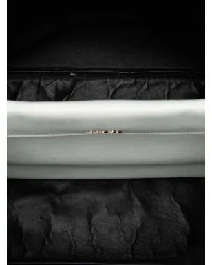 Prada ビンテージ ラージシティ カーフ ダブルサッチェル ホワイト - サムネイル5