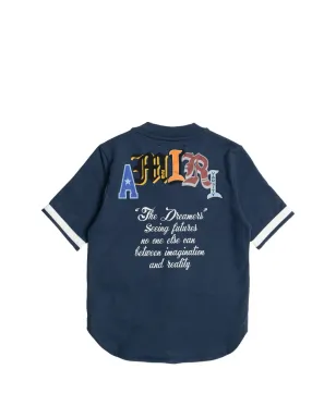 AMIRI KIDS striped-detail shirt - Blue - サムネイル2
