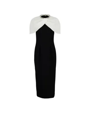 Roland Mouret クリスタルトリム ミディドレス - サムネイル1