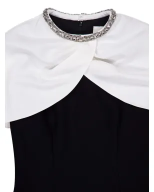 Roland Mouret クリスタルトリム ミディドレス - サムネイル3