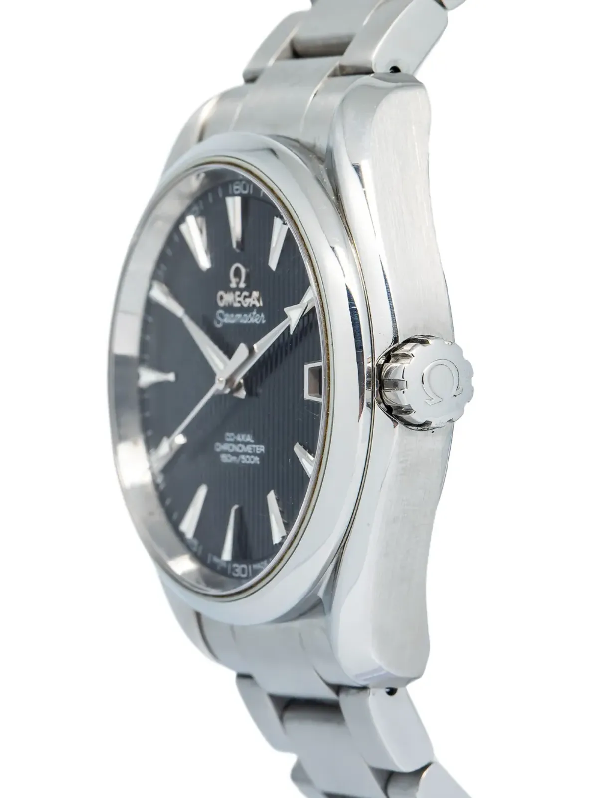 OMEGA シーマスター アクア テラ ステンレススチール ブラック - 画像5