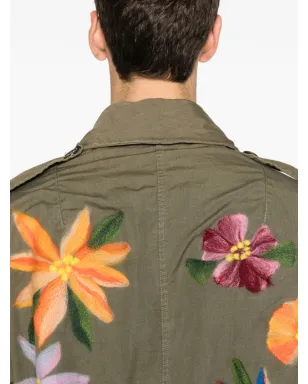 A.N.G.E.L.O. Vintage Upcycling シングルブレスト ドローストリングウエスト コート - サムネイル5