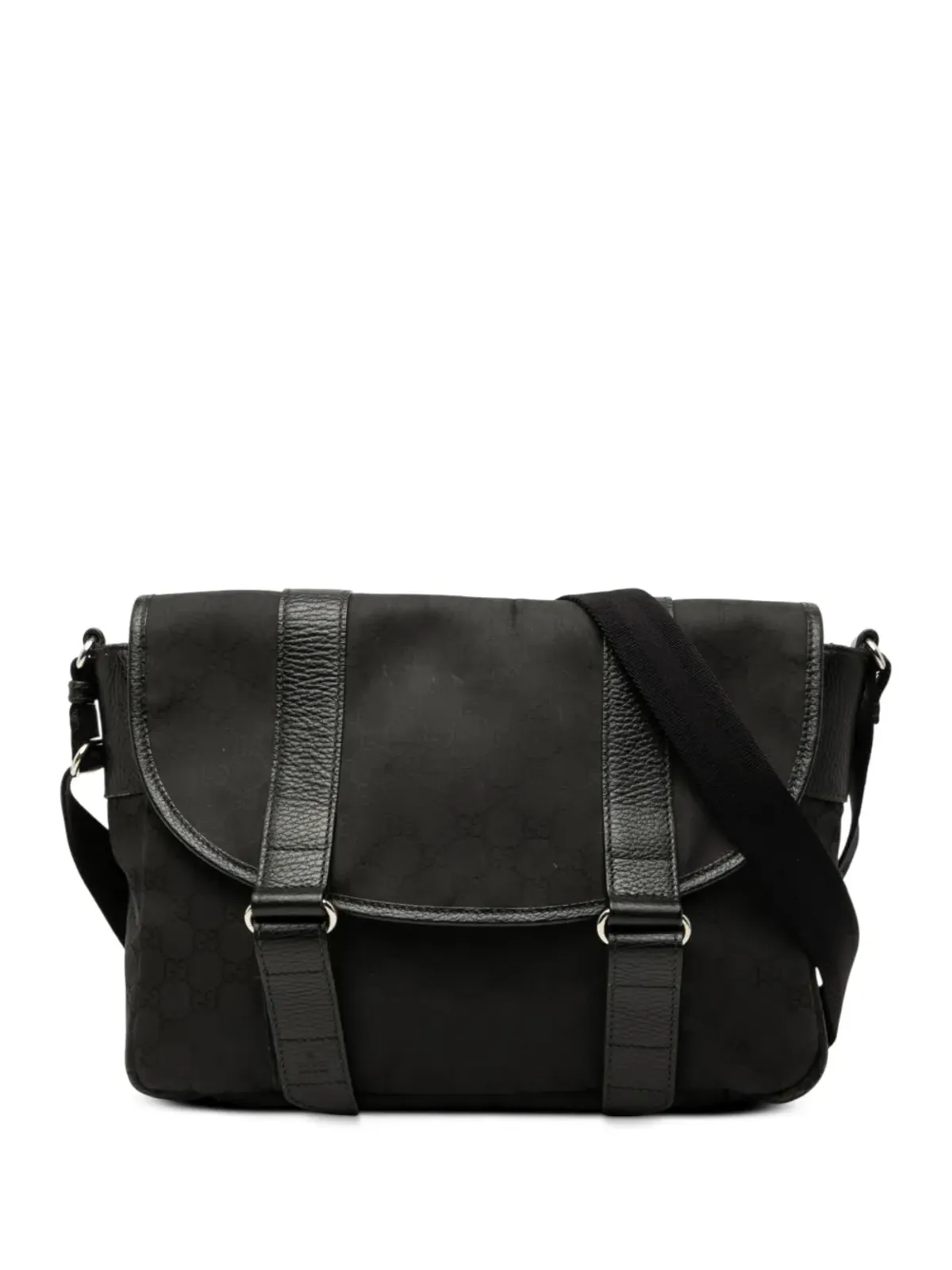 Gucci ビンテージ 2000-2015 GG Nylon Messenger Bag クロスボディバッグ - 画像1