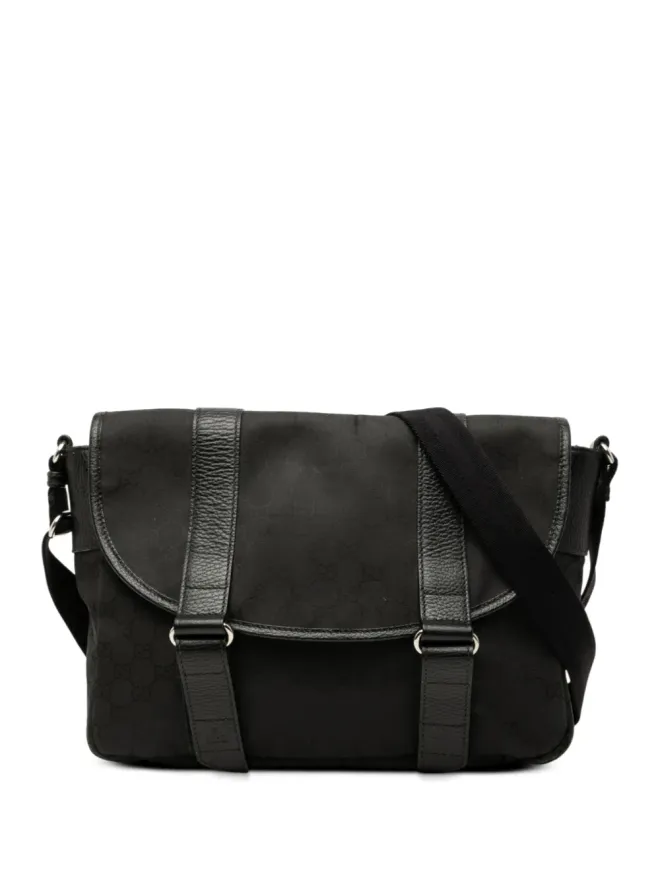 Gucci Pre-Owned Gucci ビンテージ 2000-2015 GG Nylon Messenger Bag クロスボディバッグの商品画像