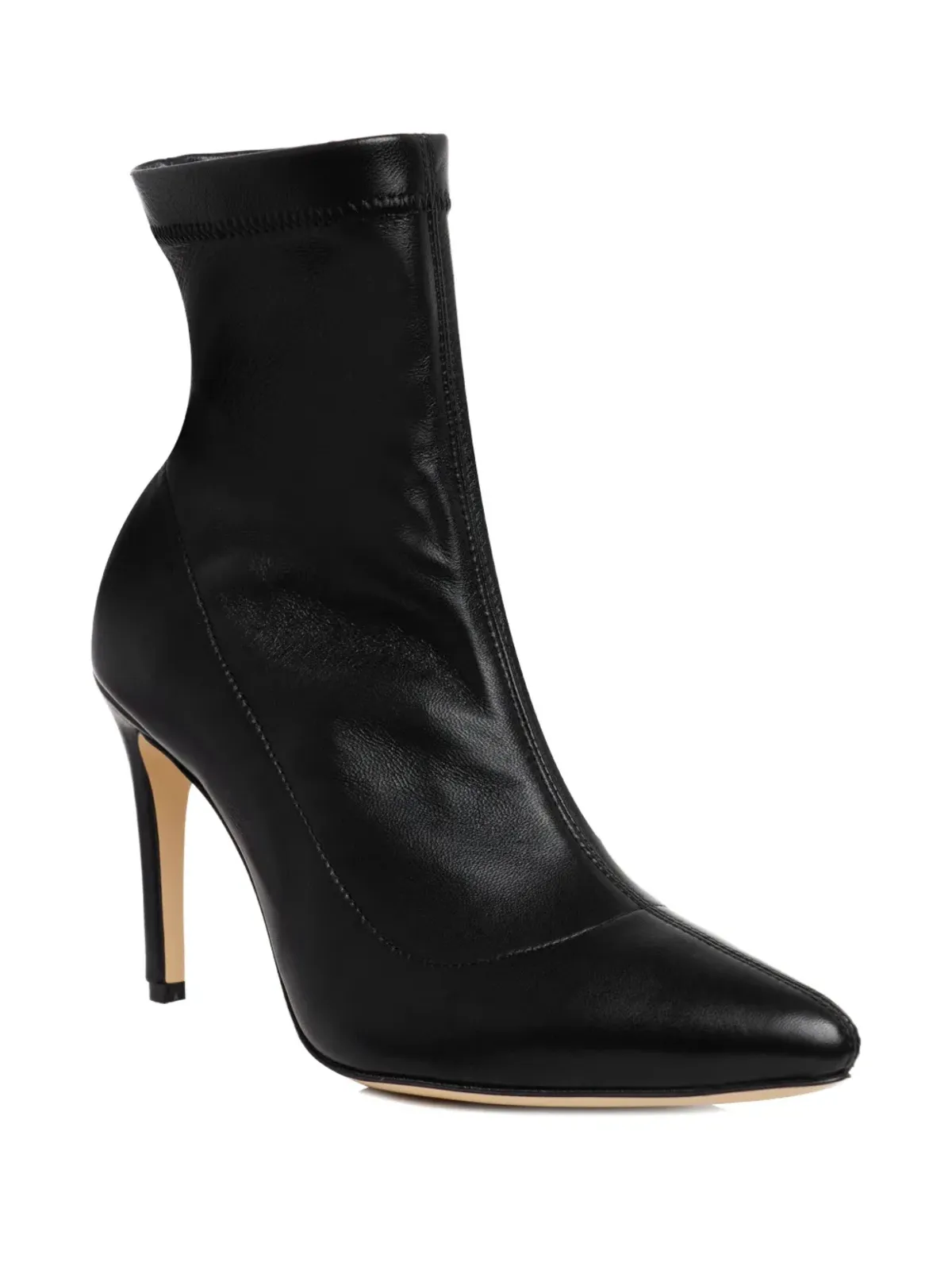 GINISSIMA Mia pointed-toe ankle boots - Black - 画像2