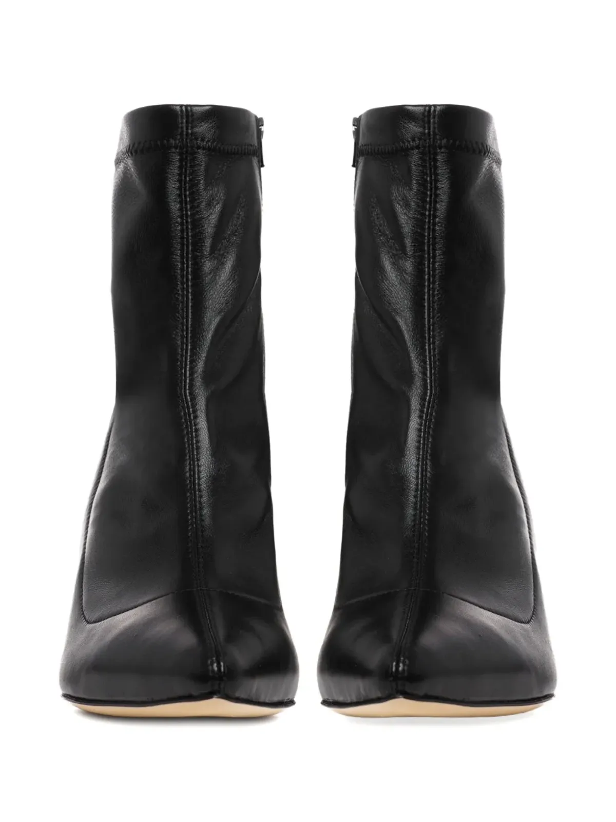 GINISSIMA Mia pointed-toe ankle boots - Black - 画像3