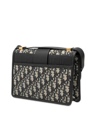 Christian Dior ビンテージ オブリークキャンバス モンターニュ フラップ クロスボディバッグ ブルー - サムネイル3