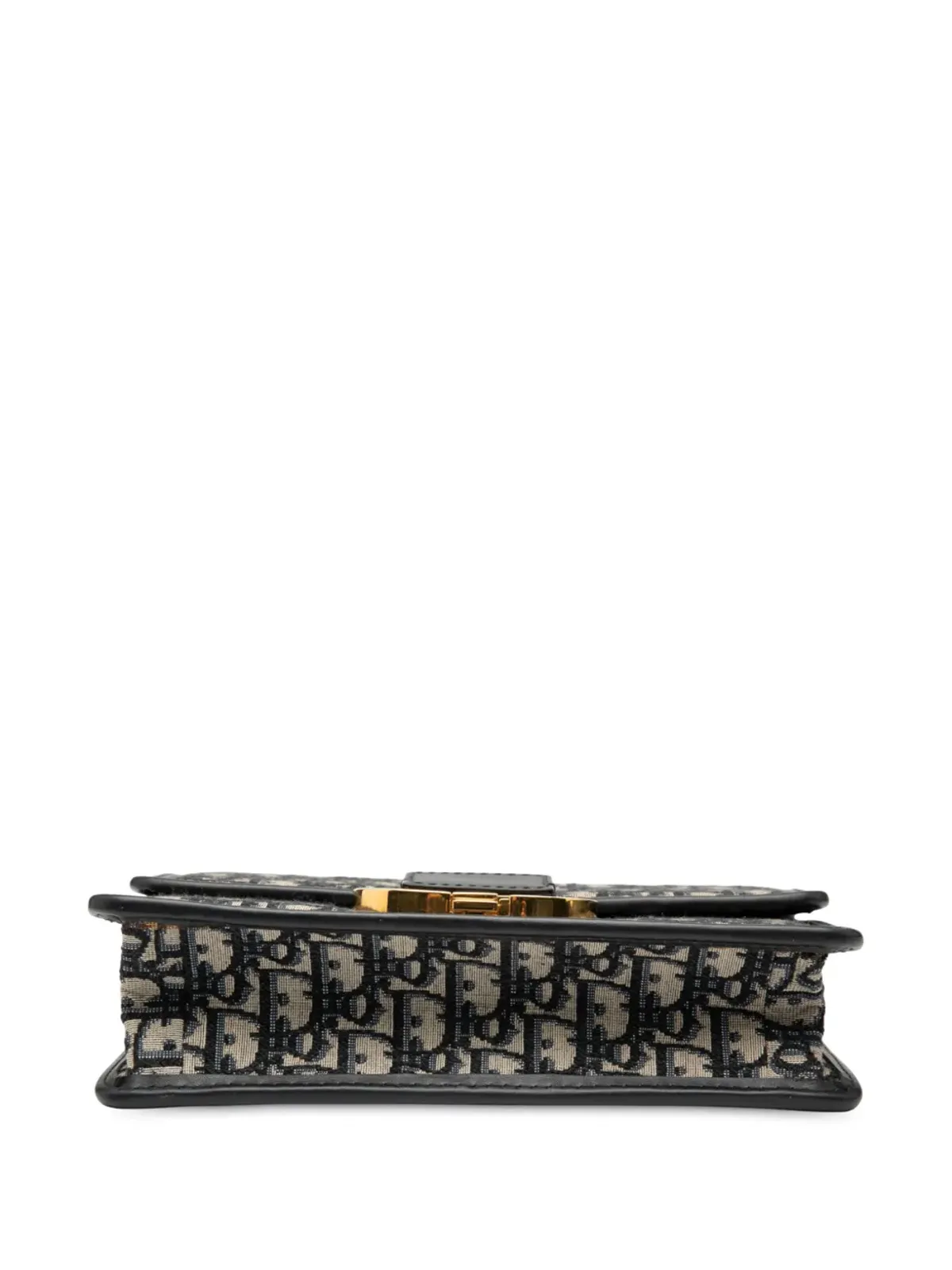 Christian Dior ビンテージ オブリークキャンバス モンターニュ フラップ クロスボディバッグ ブルー - 画像4