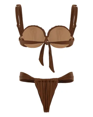 Noire Swimwear ルーシュ バルコネット ビキニ - サムネイル2