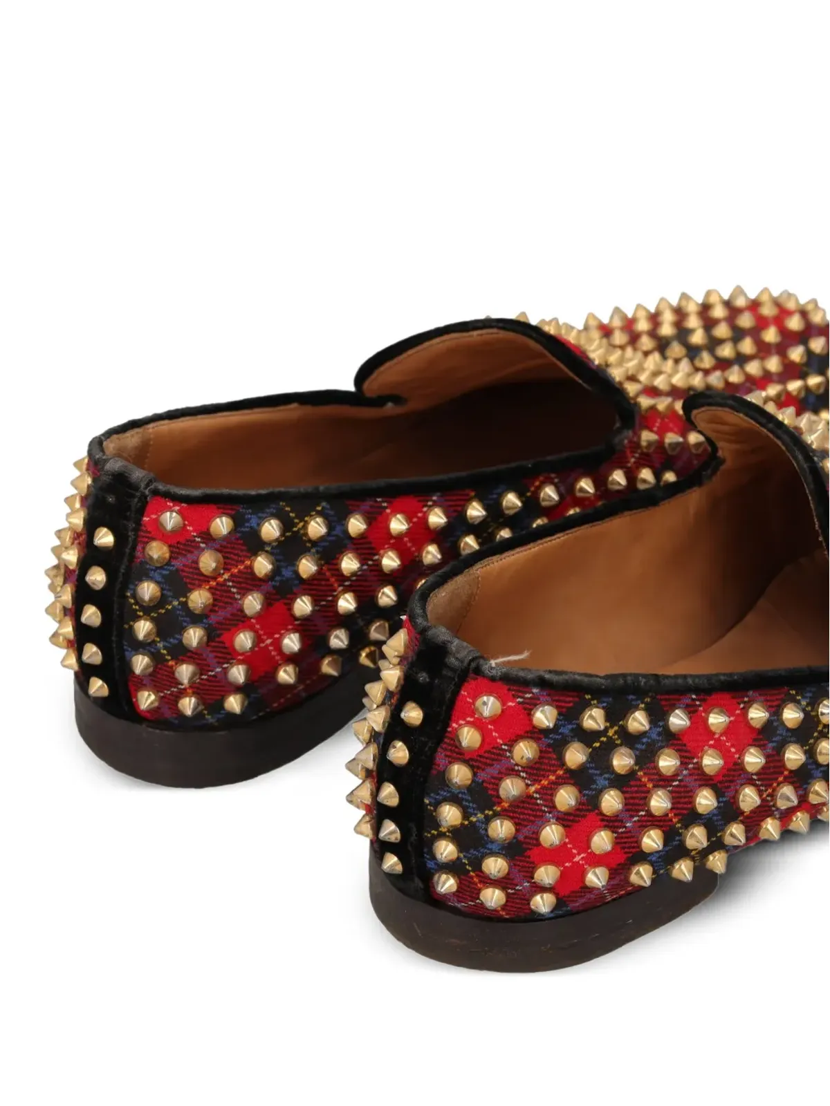Christian Louboutin ビンテージ スパイク装飾ローファー - 画像5