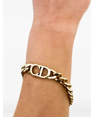 Christian Dior ビンテージ 2000年代 チェーンブレスレット - ゴールド - サムネイル2