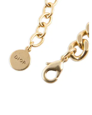 Christian Dior ビンテージ 2000年代 チェーンブレスレット - ゴールド - サムネイル4