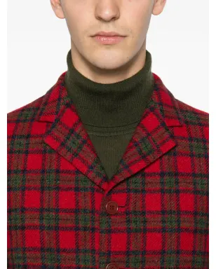Romeo Gigli Pre-Owned 1990年代 チェックジャケット（レッド） - サムネイル5
