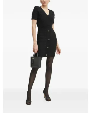 MARCIANO by GUESS ボタンディテールショートスリーブミニドレス - サムネイル2