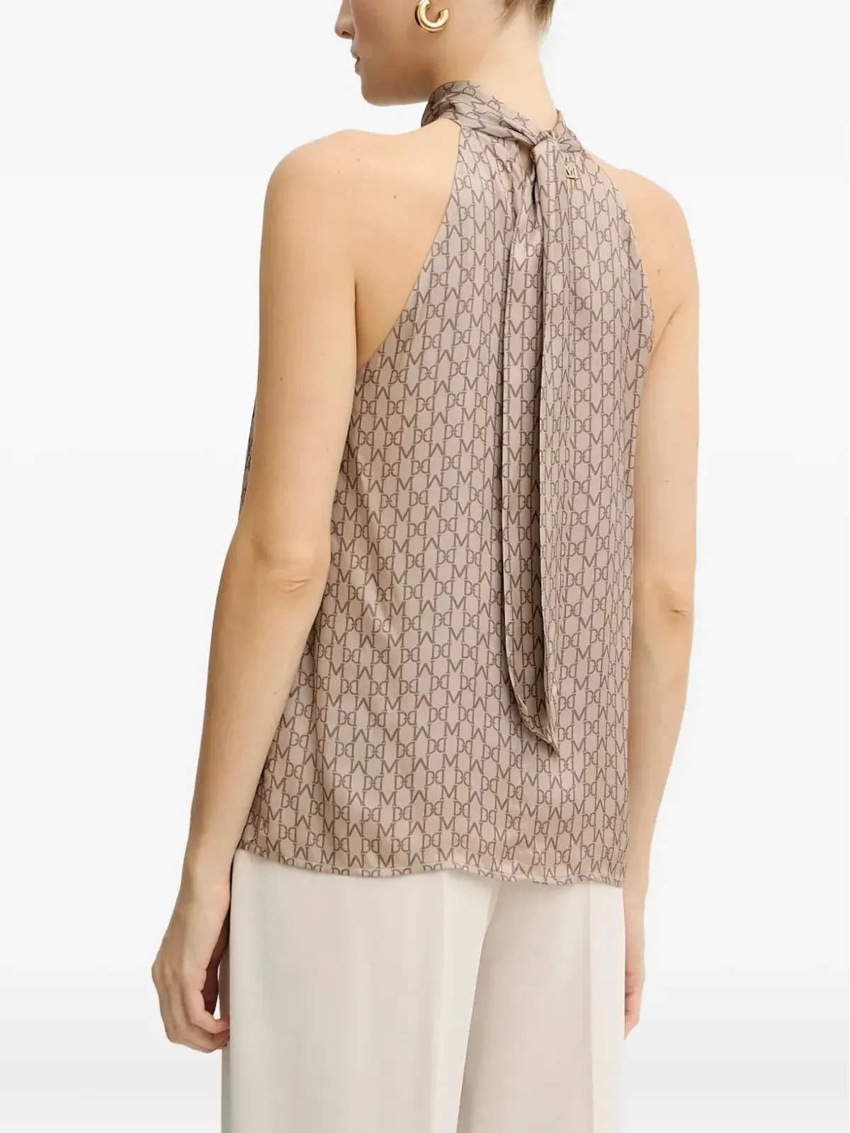 MARCIANO by GUESS ホルターネック・モノグラムトップ - 画像3