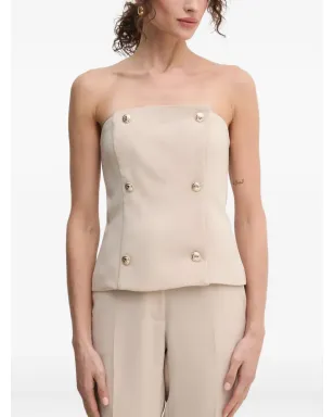MARCIANO by GUESS strapless top - Neutrals - サムネイル1