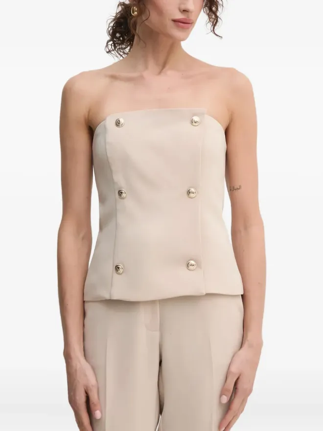 MARCIANO by GUESS MARCIANO by GUESS strapless top - Neutralsの商品画像