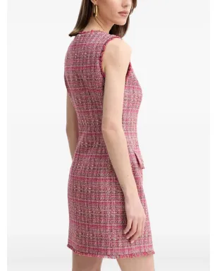 MARCIANO by GUESS Claudia ツイード ボタン付き ミニドレス - サムネイル3