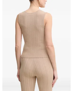 MARCIANO by GUESS ボタン付きリブ編みタンクトップ - サムネイル3