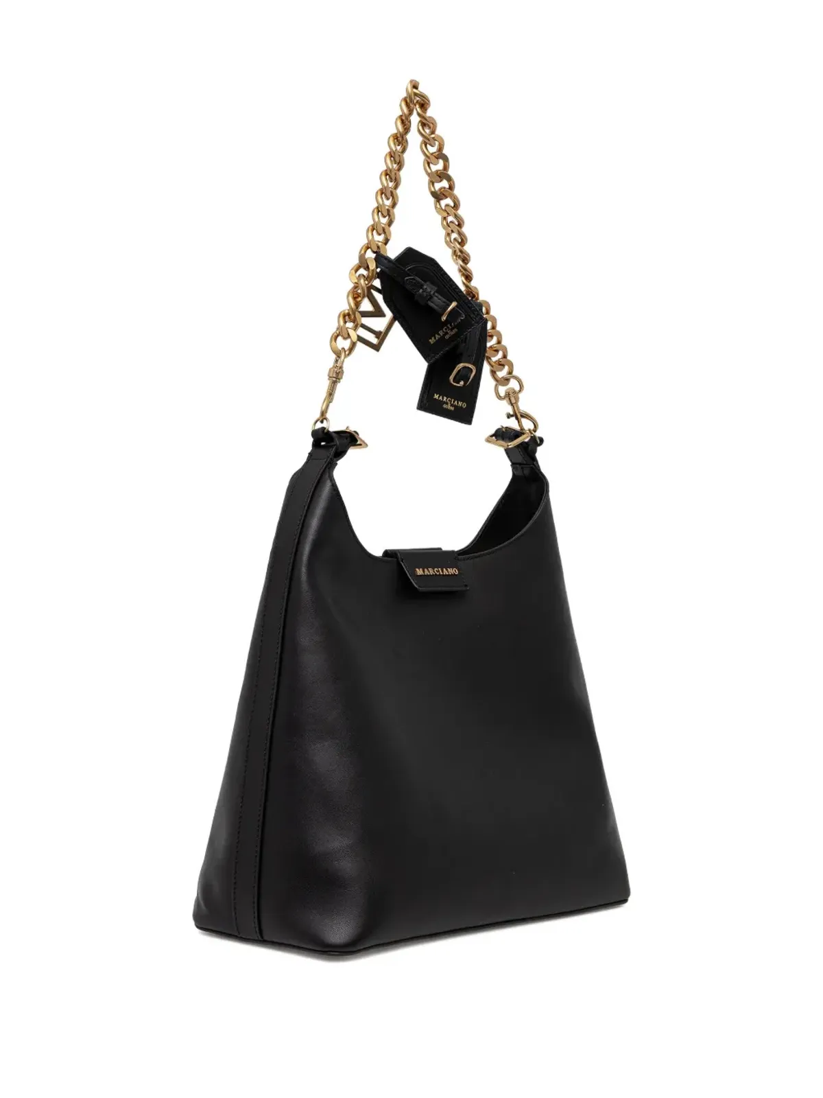 MARCIANO by GUESS チャームディテール レザーショルダーバッグ - 画像3