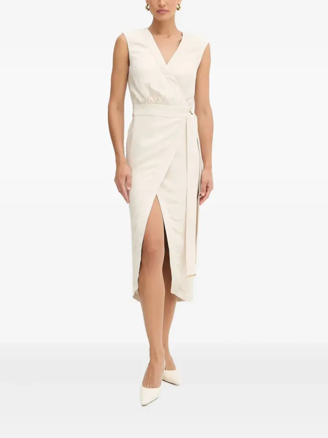 MARCIANO by GUESS MARCIANO by GUESS Vネック ミディドレスの商品画像