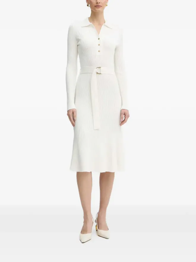 MARCIANO by GUESS MARCIANO by GUESS ボタン留めポロカラー ミディドレスの商品画像