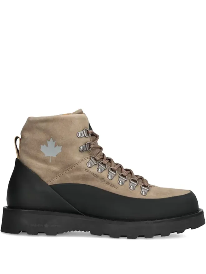 CANADA SNOW CANADA SNOW Mount Jack lace-up hiking boots - Neutralsの商品画像