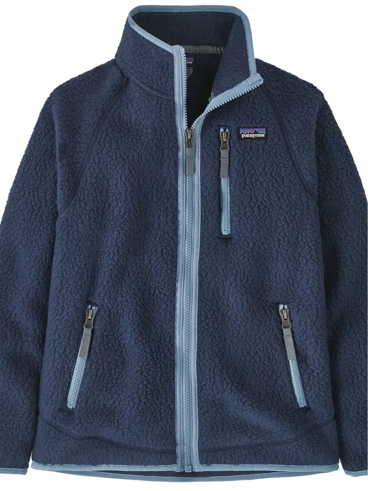 Patagonia Kids レトロパイルフリースジャケット - 画像2