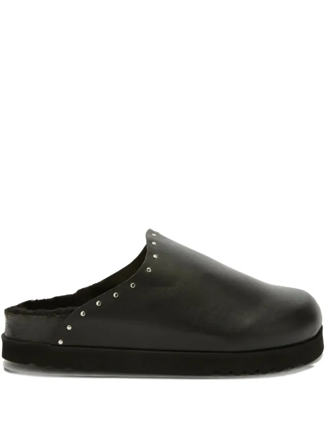 Scholl Scholl studded-embellishment mules - Blackの商品画像