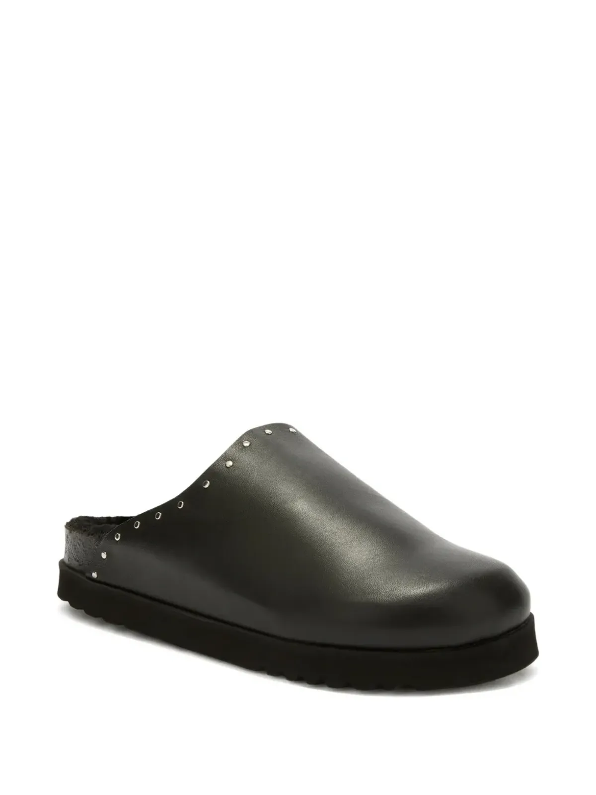 Scholl studded-embellishment mules - Black - 画像2